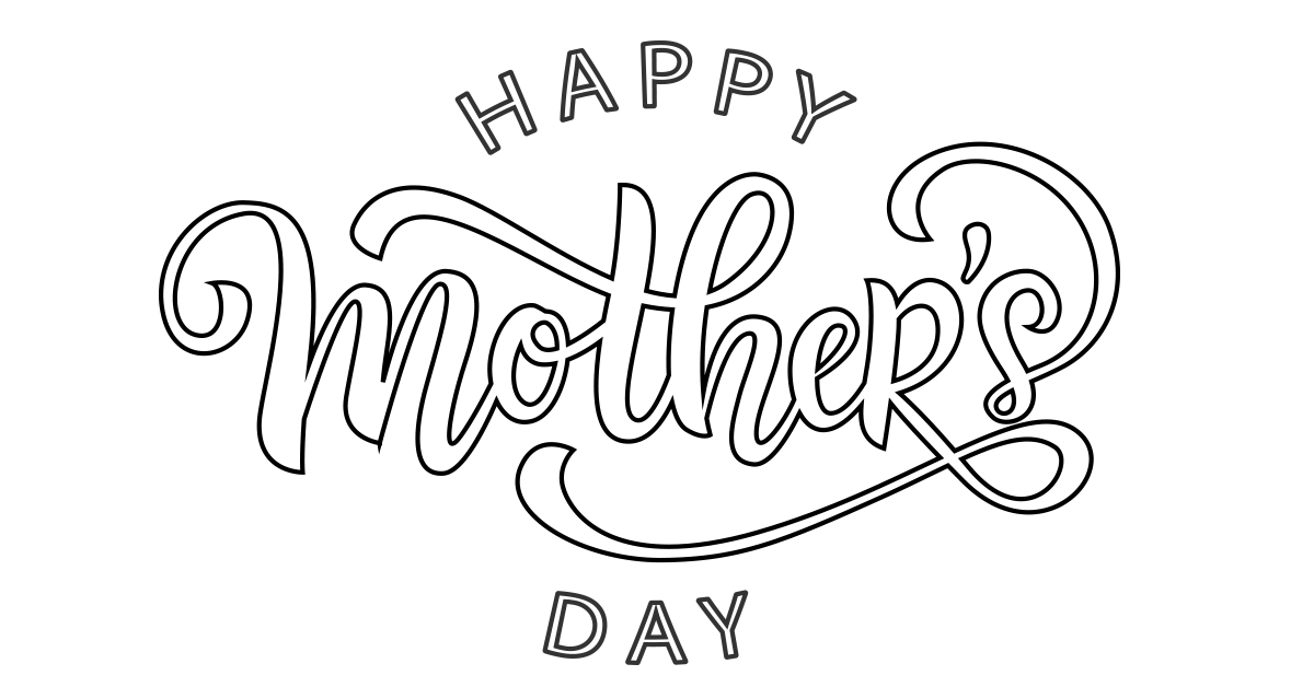 Mother’s Day Free Printable Coloring Pages